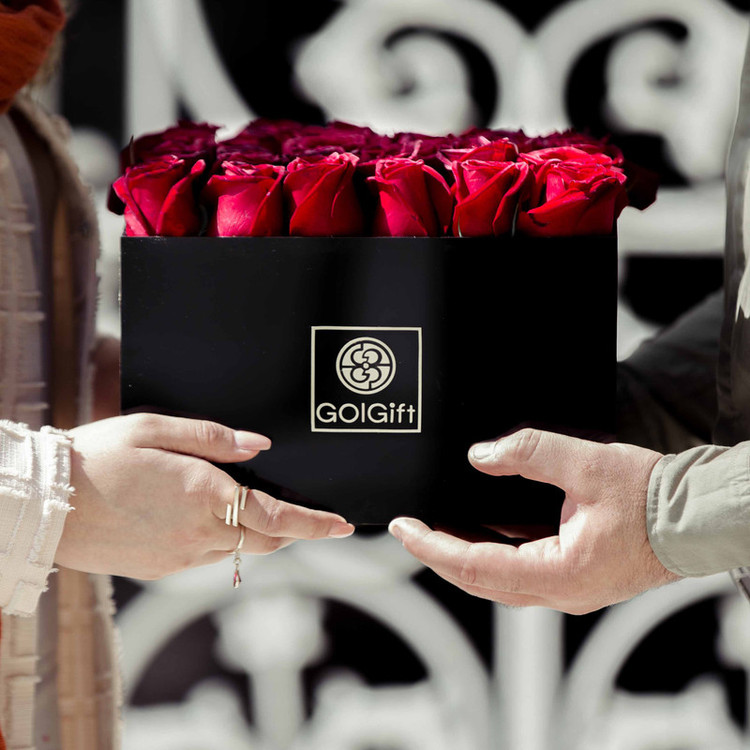 باکس گل رز گل گیفت کد GG0029