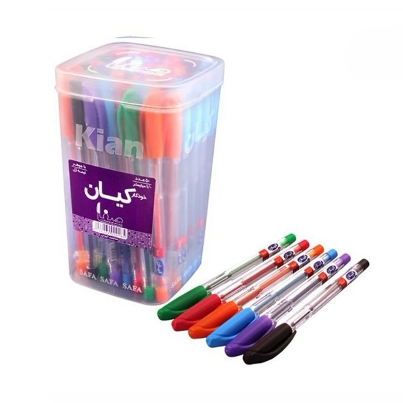 خودکار رنگی کیان ضخامت 1 میلی متر (یک عددی)