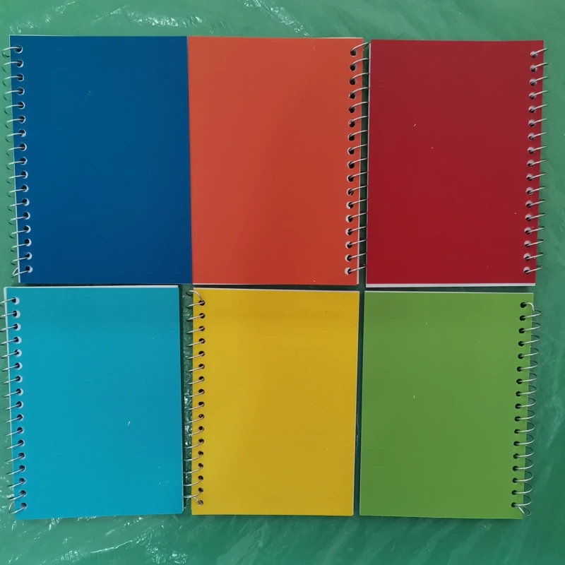 دفترچه جیبی طلقی سیمی