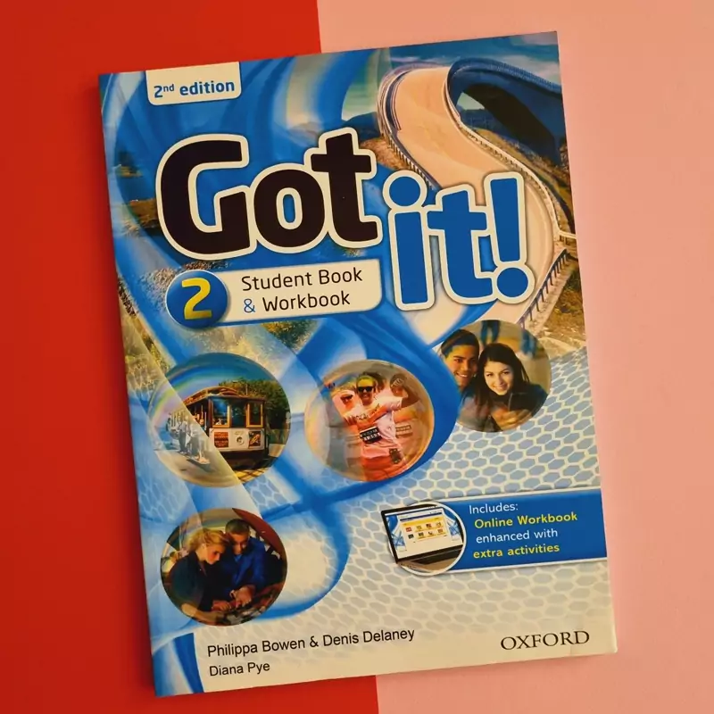 کتاب زبان انگلیسی،گات ایت دو،ویرایش دوم،Got it 2،سایز بزرگ(رحلی)(Got it 2 2nd edition)