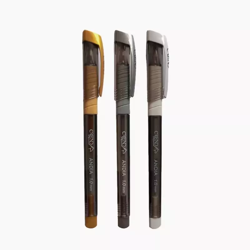روان نویس ژله ای کرند، مدل آندیا، رنگ های متالیکی (Crend Andia Metallic Colors)، ساخت ژاپن