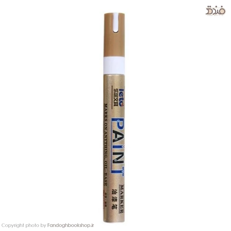 ماژیک متال سفید رنگ جوهر ثابت (پرمننت)، از برند لتو (Leto Metallic Paint Marker LT-1102)