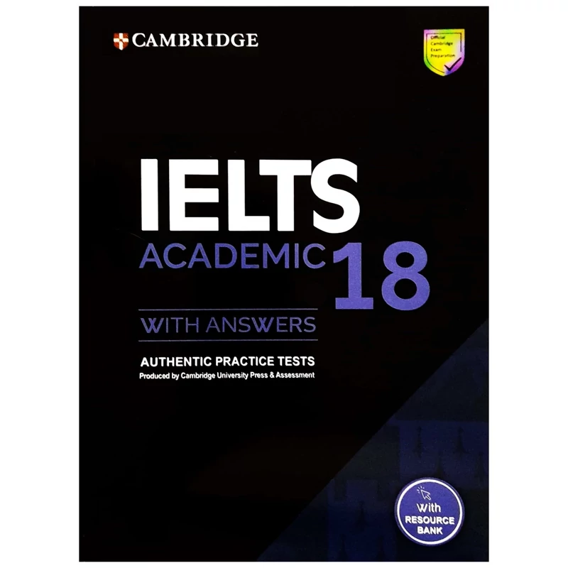 کتاب Cambridge IELTS 18 Acadmeic (کمبریج آیلتس 18 آکادمیک)، همراه با جواب و CD، ویژه آمادگی آزمون آیلس، زبان انگلیسی