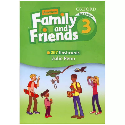 American Family and Friends 3 ،2nd Edition Flashcards (فلش کارت فمیلی اند فرندز 3 ویرایش دوم)