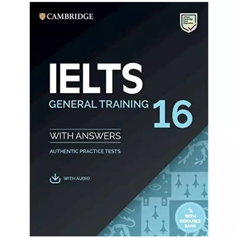 کتاب Cambridge IELTS 16 General،کمبریج آیلتس 16 جنرال، همراه با جواب و CD، ویژه آمادگی آزمون آیلس، زبان انگلیسی، ielts