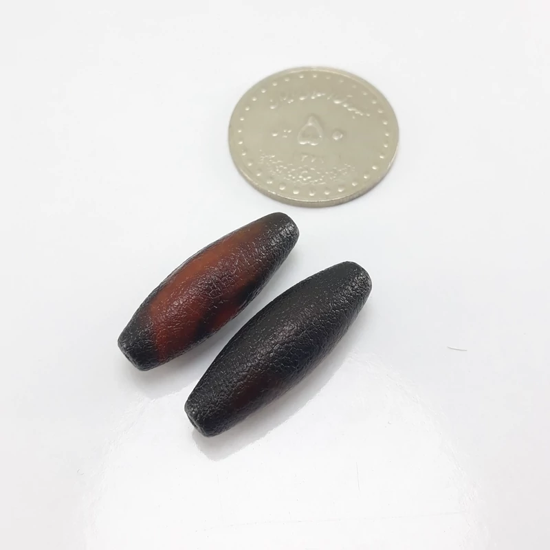 یک جفت مهره عقیق معدنی