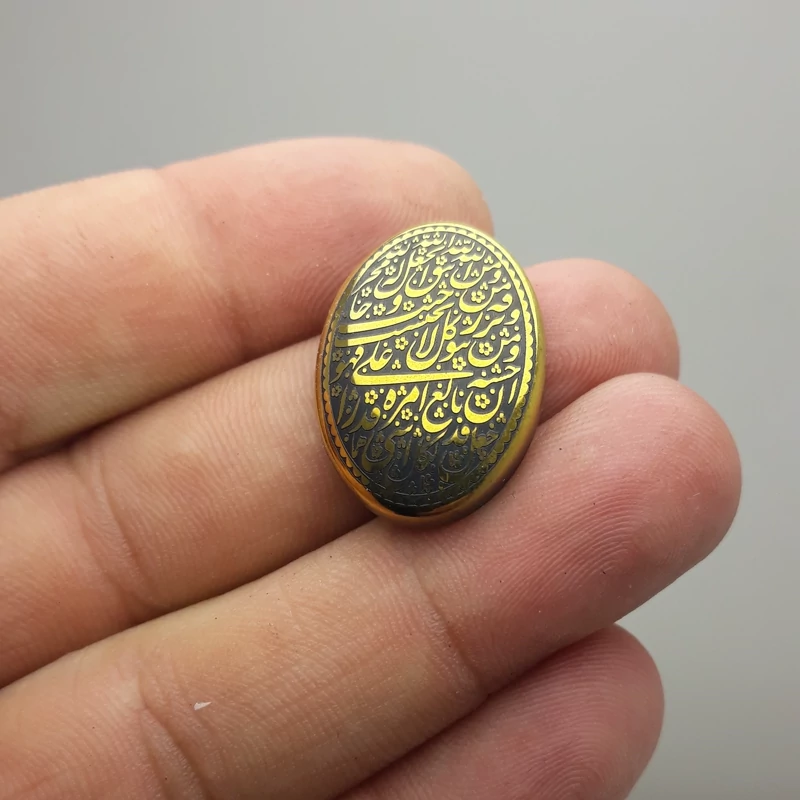 نگین حدید روکش دار  زیبا