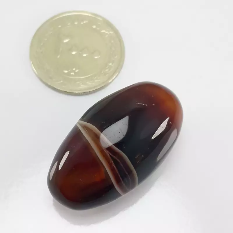 مهره عقیق سلیمانی زیبا