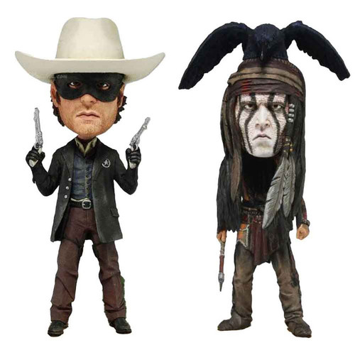 فیگور مدل تونتو و لونی سری The Lone Ranger Johny Depp مجموعه 2 عددی