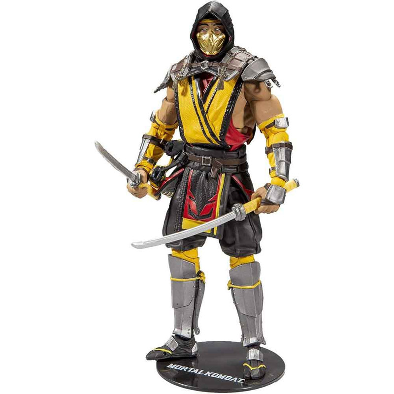 اکشن فیگور مکفارلن تویز مدل مورتال کمبت طرح Scorpion ارتفاع 20 سانتی متر