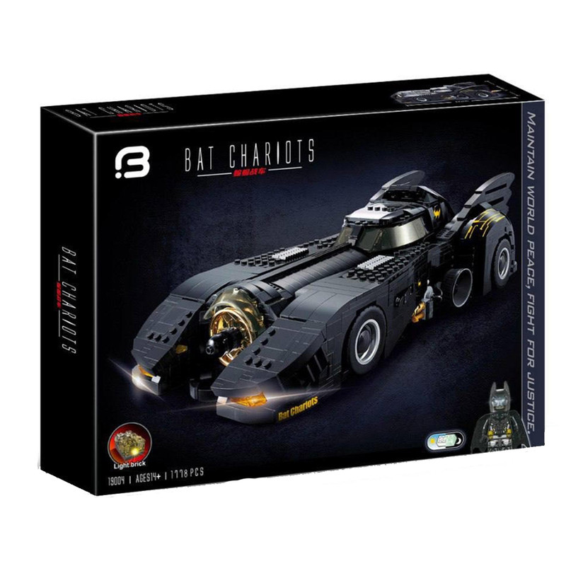ساختنی مدل ماشین بتمن سری batmobile کد 19004
