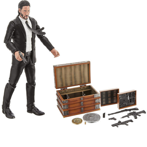 اکشن فیگور دایموند سلکت تویز مدل جان ویک سری John Wick Deluxe مجموعه 12 عددی