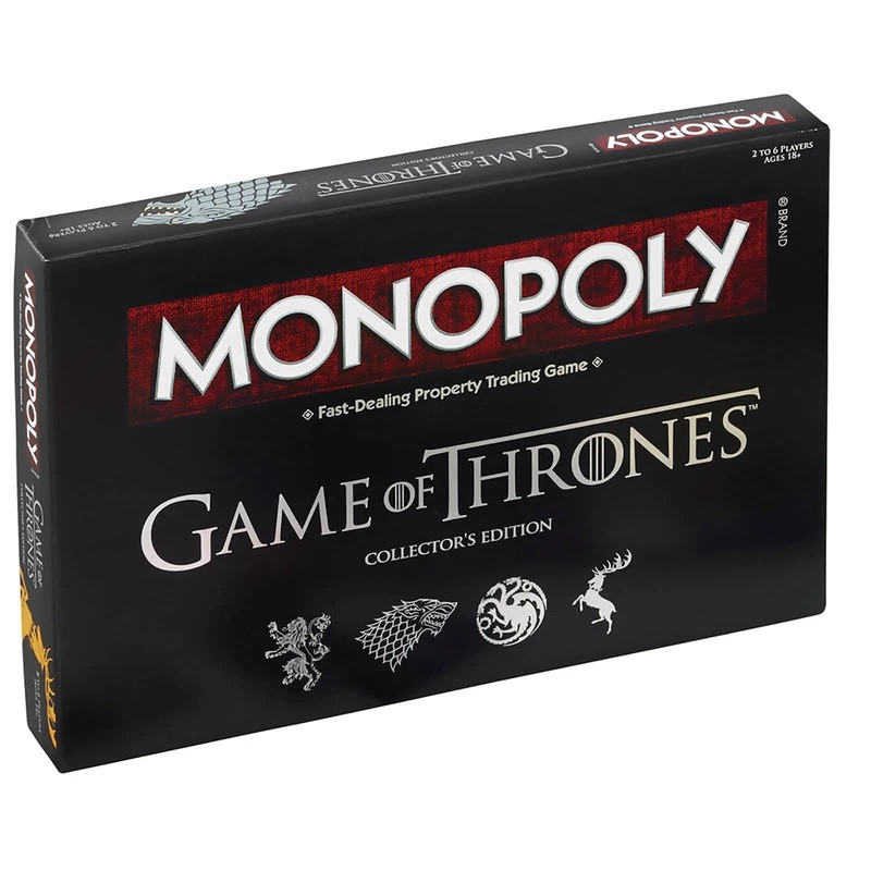 بازی فکری مدل مونوولی monopoly Game of Thrones Collector's Edition