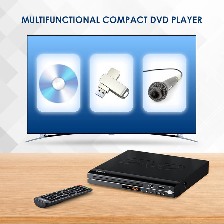 پخش کننده DVD گرای مدل G-D-206-2