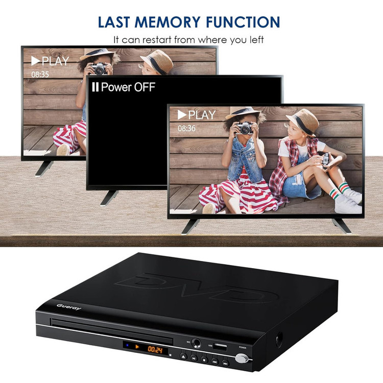 پخش کننده DVD گرای مدل G-D-206-2