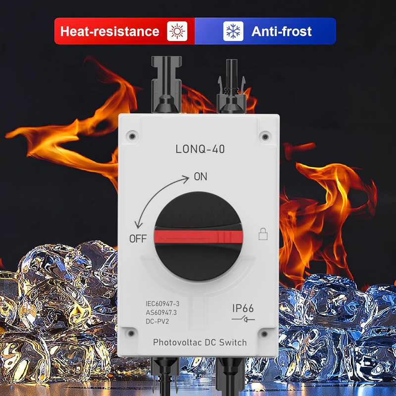 قطع کننده مدار ایزولاتور پنل خورشیدی مدل LONQ-40