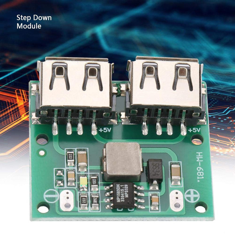 ماژول مبدل کاهنده ولتاژ DC به DC مدل HW-681
