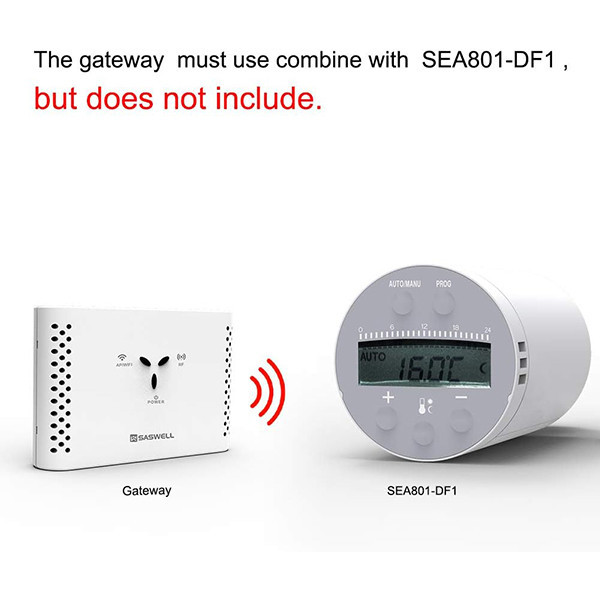 ترموستات رادیاتور هوشمند ساسول مدل SASWG-04-WIFI-TY