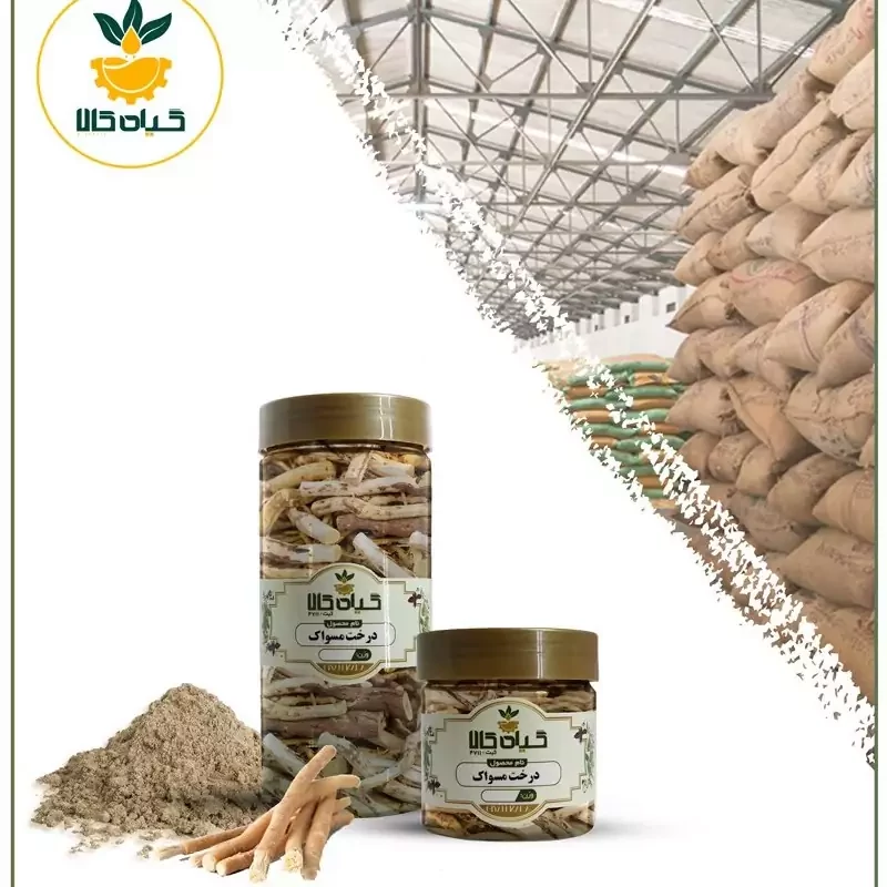 چوب درخت مسواک، بار امسالی و تازه(1کیلوگرم )