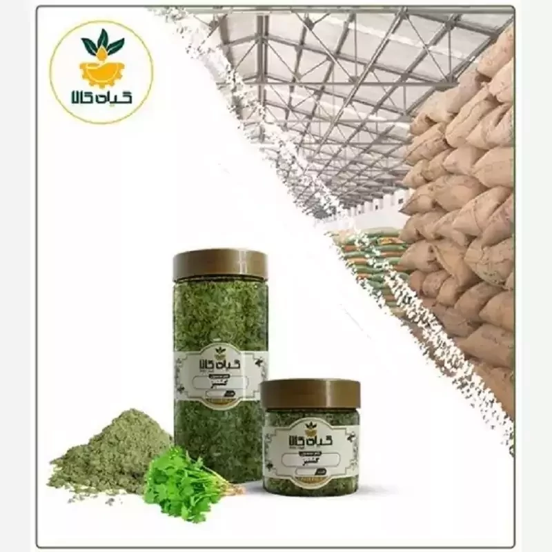 گیاه گشنیز  پودر شده با کیفیت عالی، بار امسالی و تازه(250گرمی  )
