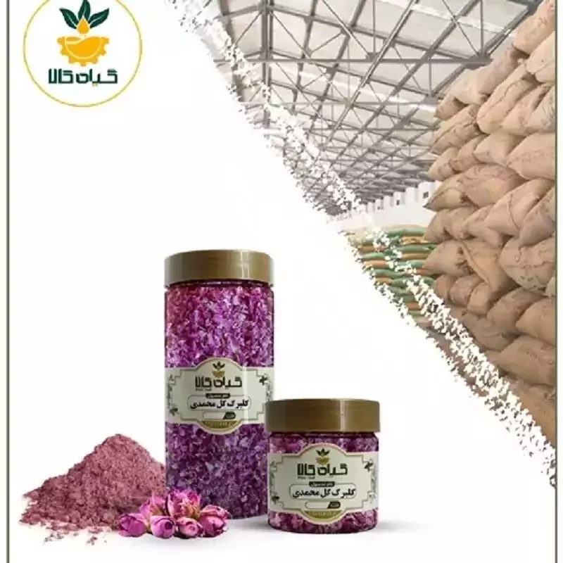 گل محمدی پودر شده با کیفیت ممتاز 250 گرمی