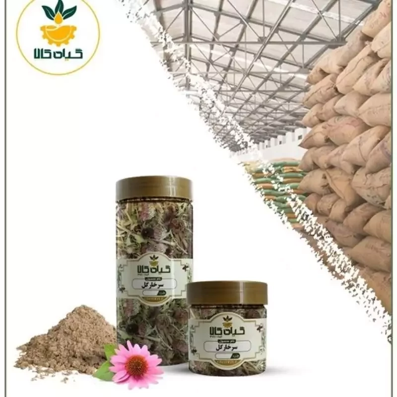 گل سر خارگل پودر شده با کیفیت ممتاز 500 گرمی