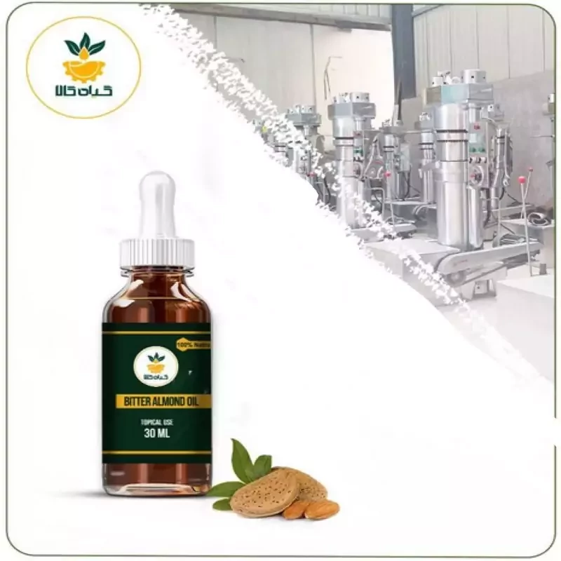 روغن بادام شیرین، کلد پرس  موضعی، 30 سی سی