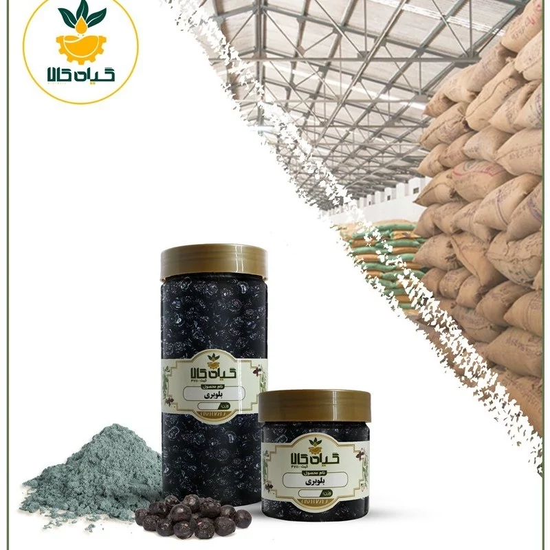 میوه بلوبری پودر شده، بار امسالی و تازه(1کیلوگرم)