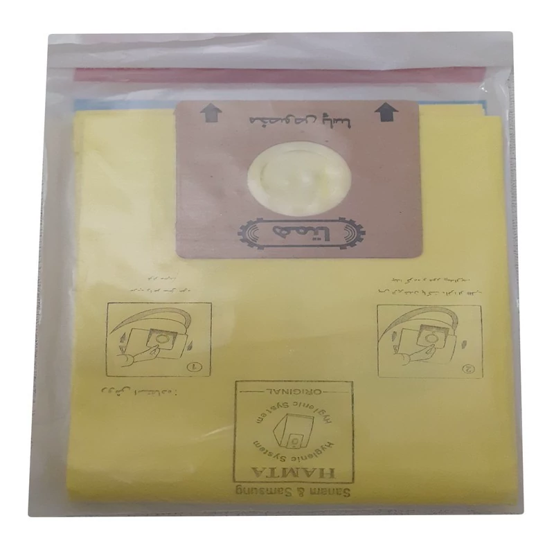 کیسه جاروبرقی همتا پاسا کد H-PA 159 بسته 5 عددی