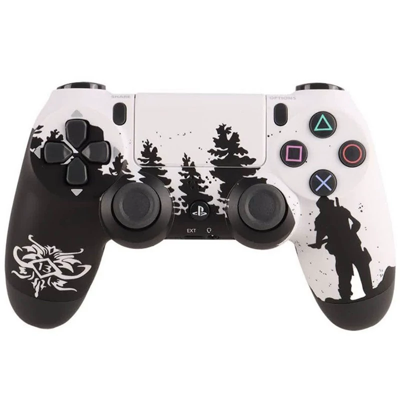 دسته بازی پلی استیشن 4 مدل DUALSHOK CUSTOM طرح The Last Of US