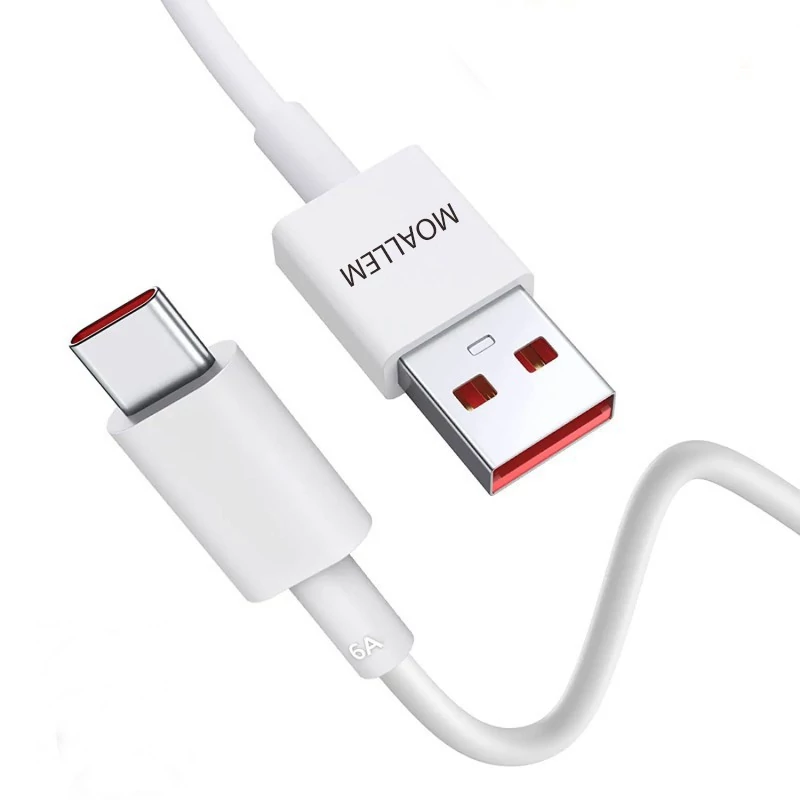 کابل تبدیل USB به USB-C معلم مدل Note 13 طول 1 متر