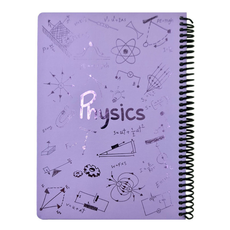 دفتر 100 برگ دات نوت مدل physics SHINY کد 83086