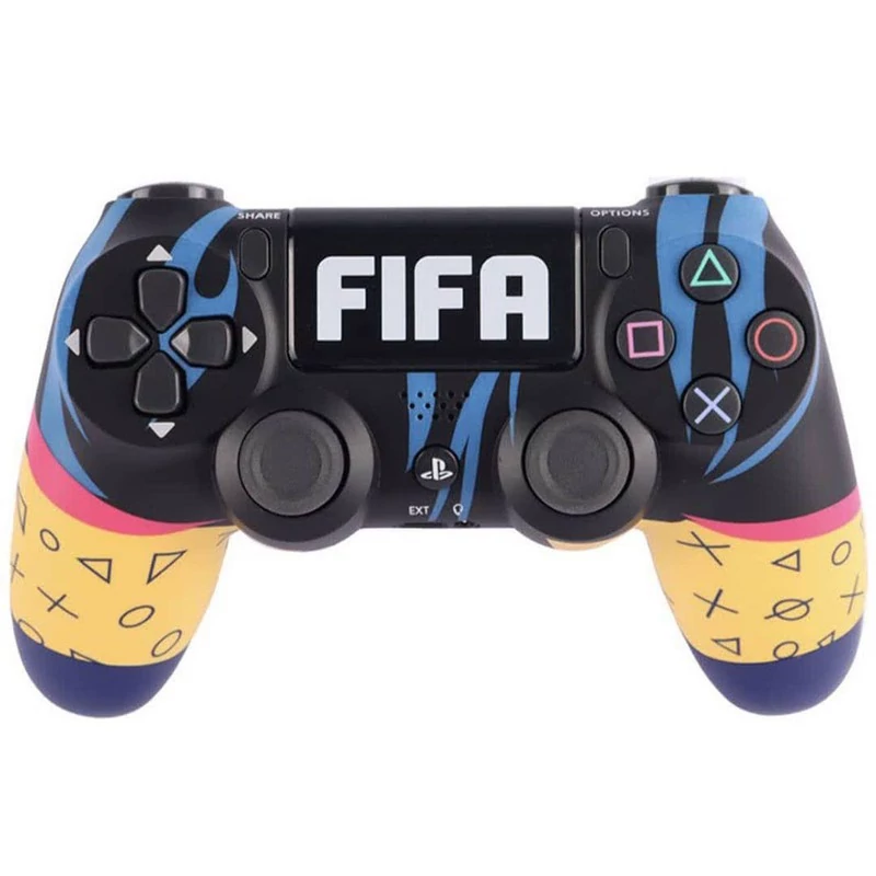 دسته بازی پلی استیشن 4 مدل DUALSHOK CUSTOM طرح FIFA-2