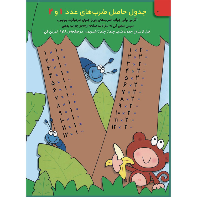 کتاب بنویس و پاک کن آموزش ضرب اثر سیمون آبوت انتشارات برف