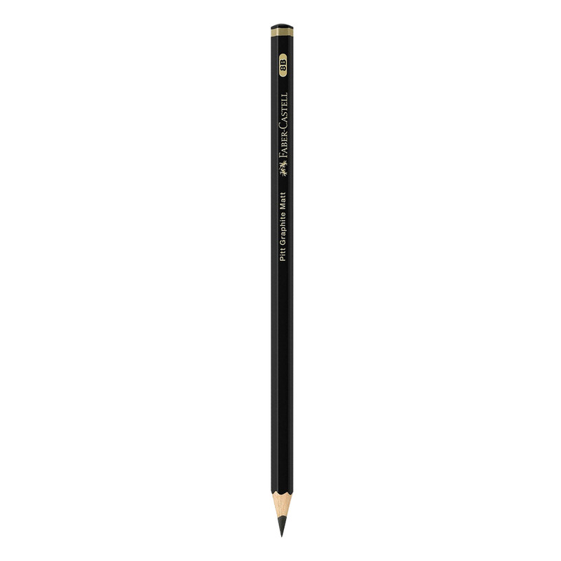 مداد طراحی فابر کاستل مدل pitt graphite matt-b8 کد 160235