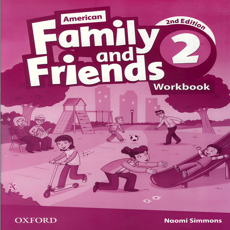 کتاب 2 American Family and Friends اثر Naomi Simmons انتشارات Oxford