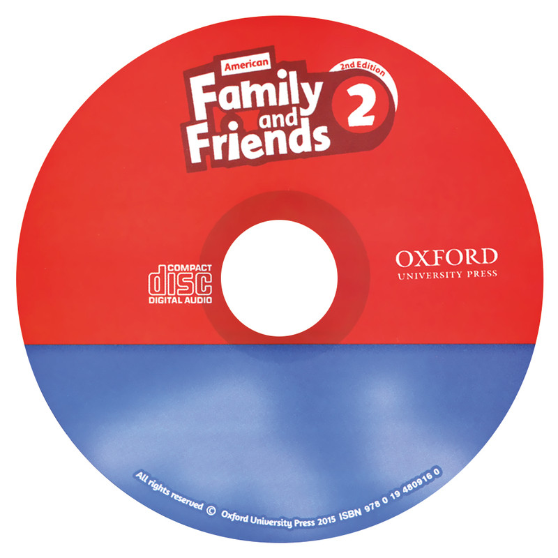 کتاب 2 American Family and Friends اثر Naomi Simmons انتشارات Oxford