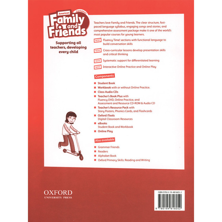 کتاب 2 American Family and Friends اثر Naomi Simmons انتشارات Oxford