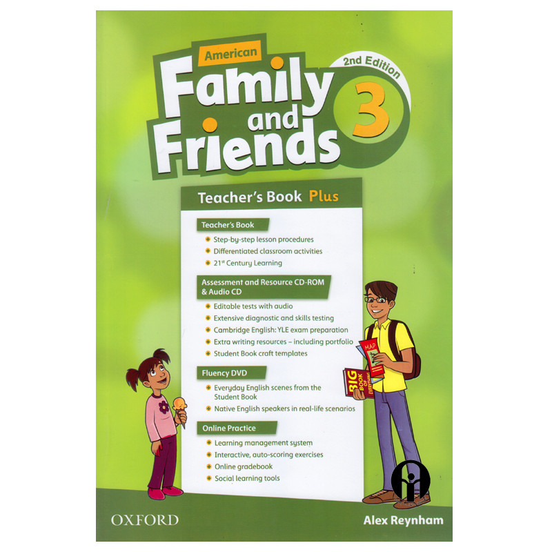 کتاب American Family And Friends 3 2nd Edition Teachers Book اثر Alex Reynham انتشارات الوندپویان