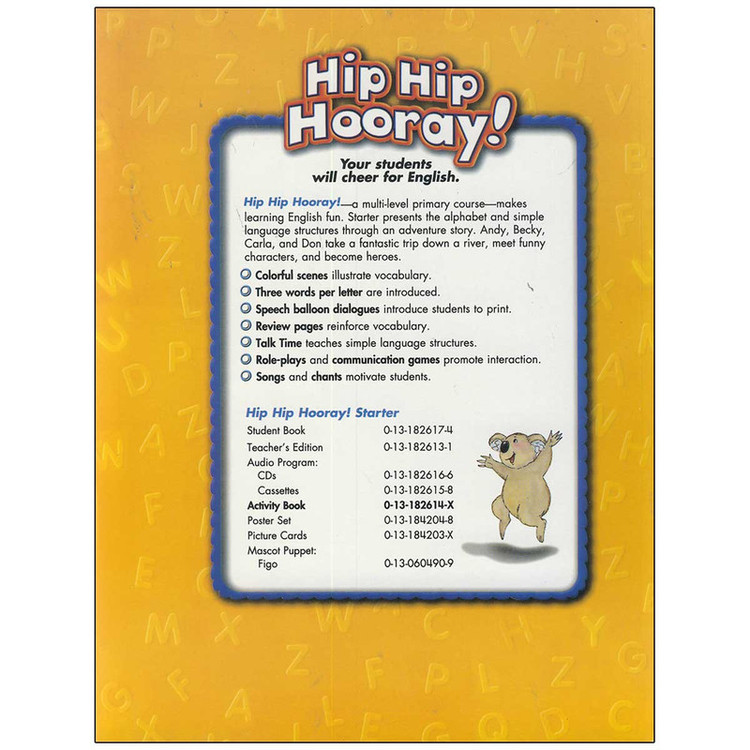 کتاب Hip Hip Hooray Starter اثر جمعی از نویسندگان انتشارات لانگمن