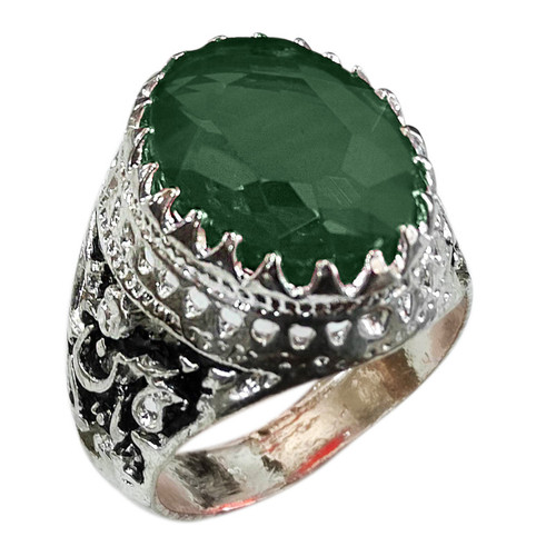 انگشتر مردانه لیا طرح یا علی و یا حسین مدل GL051