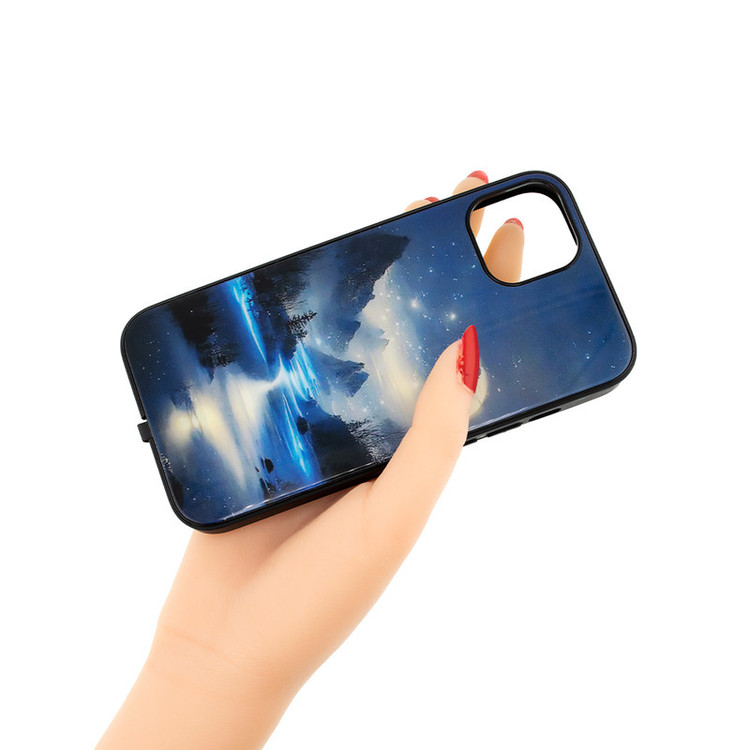 کاور داتینو طرح منظره شب کوهستان مناسب برای گوشی موبایل اپل iPhone 14