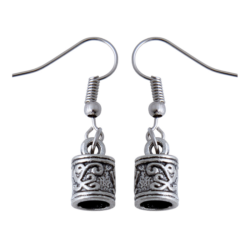 گوشواره دخترانه بازرگانی میلادی کد GZN_108