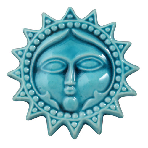 دیوارکوب سفالی مدل خورشید کد DEK_320