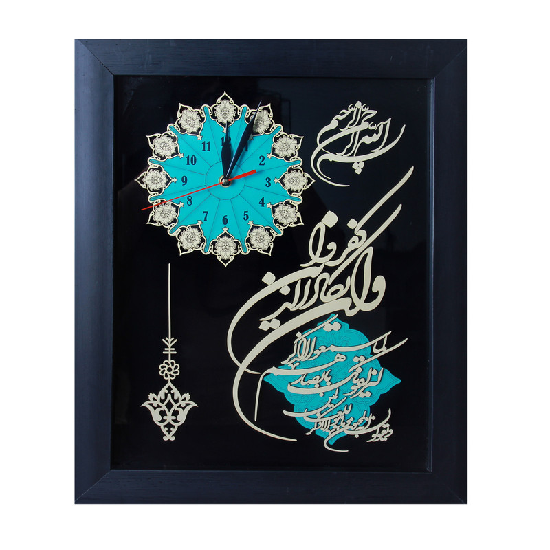 ساعت طرح خوشنویسی کد TAB_025