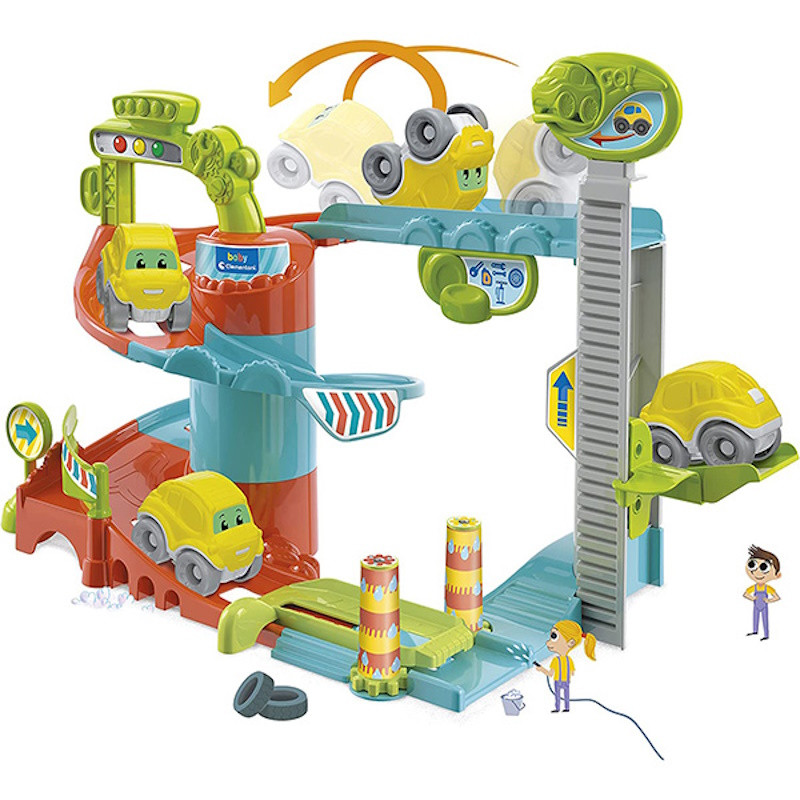 کیت ماشین بازی کلمنتونی مدل Fun Garage
