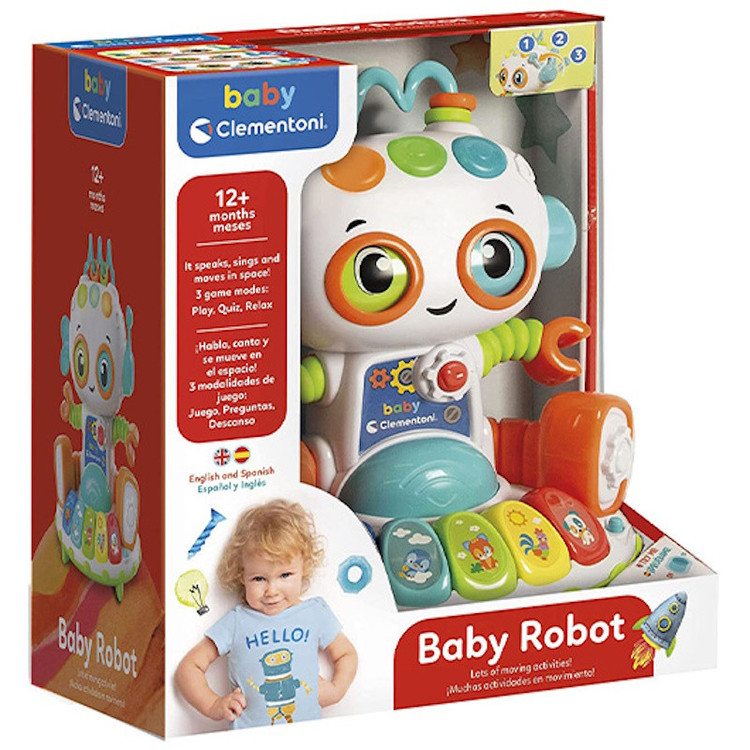 بازی آموزشی موزیکال کلمنتونی مدل Baby Robot