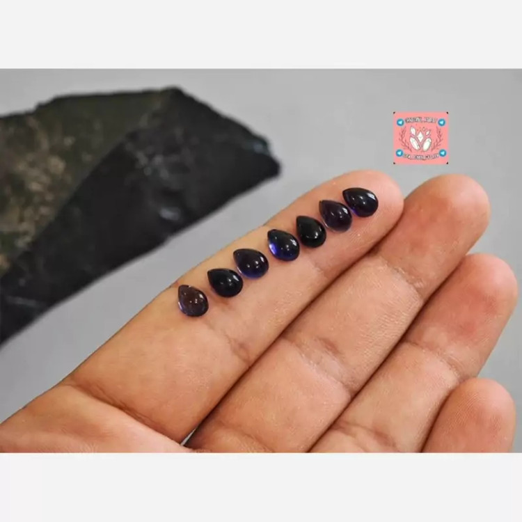 سنگ آیولایت جواهری تانزانیا معدنی و طبیعی