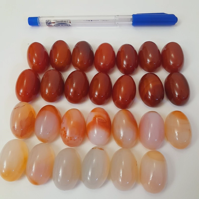 عقیق رنگی طبیعی و معدنی بزرگترین سایز (مدالی)