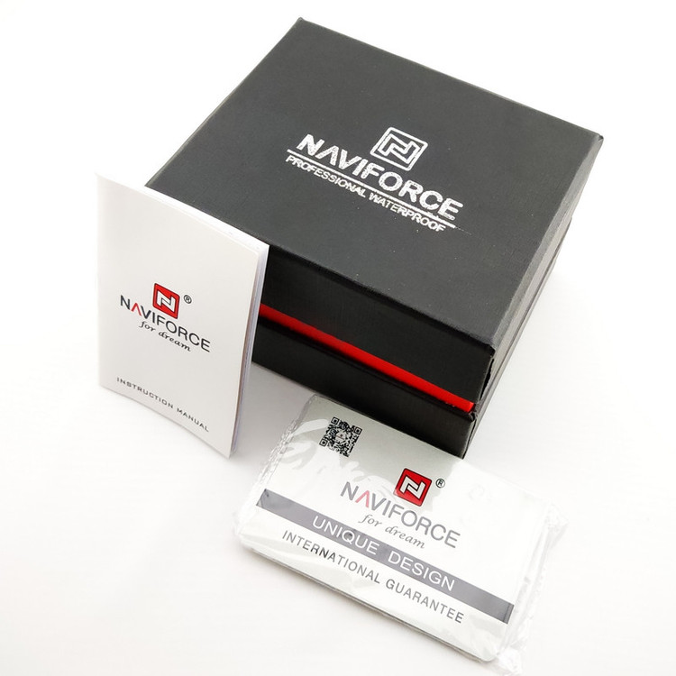 ساعت مچی عقربهای مردانه نیوی فورس مدل کرنوگراف NF8027-SGB